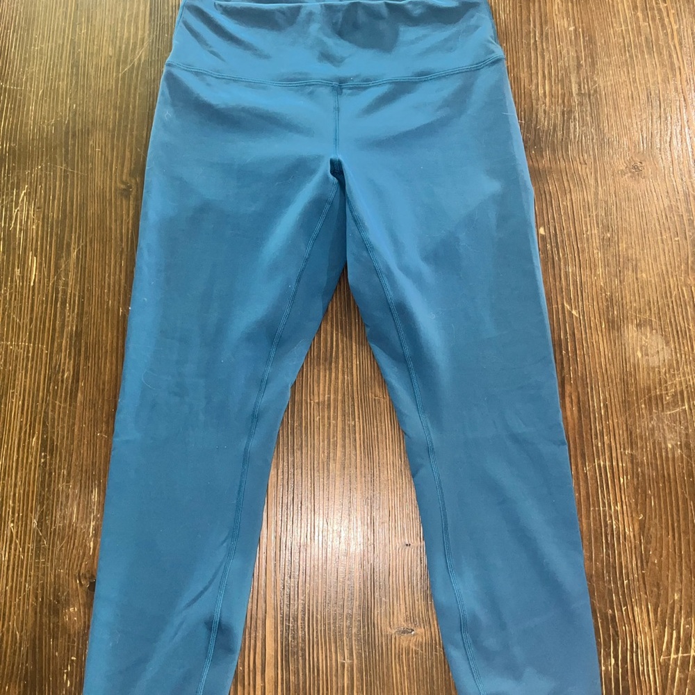 Lululemon Blue High-Waisted Leggings